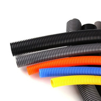 Condotto Elettrico Flessibile in Materiale PP Durevole per Protezione Cavi, Leggero, Lunghezza Personalizzabile, per Progetti di Tunnel e Miniere