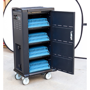 <span class=keywords><strong>Chromebook</strong></span> portable <span class=keywords><strong>professionnel</strong></span> portable téléphone portable USB 64 tablette stockage et chariot de charge pour téléphone avec roue - Product Image 3