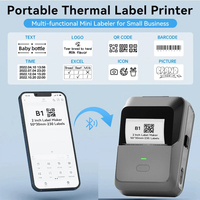 Offre Spéciale Machine à Étiqueter Haute Vitesse Économique Imprimante d'Étiquettes Portable 2 Pouces 50mm pour Autocollants Blancs, Étiquettes Transparentes et Câbles
