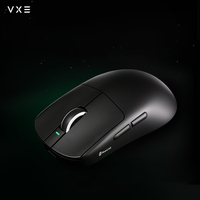VXE R1 Series R1S/R1 PRO/R1 PRO MAX Mouse Gaming Nirkabel Ringan Tiga Mode PAW3395 untuk Komputer