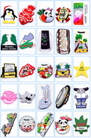 Marcos DE FOTOS magnéticos Material de imán de nevera de acrílico en blanco 63,5 Kit de fabricante Omán Chineese God Boat 80*80 imán de nevera con nota