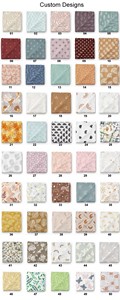 Ensemble <span class=keywords><strong>de</strong></span> literie pour bébé en coton bio super doux et léger, chaud et confortable, <span class=keywords><strong>couette</strong></span> personnalisée, animaux mignons, <span class=keywords><strong>housse</strong></span> <span class=keywords><strong>de</strong></span> <span class=keywords><strong>couette</strong></span>, taie d'oreiller - Product Image 6
