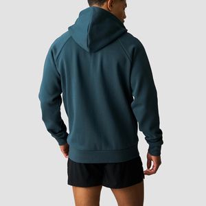 Custom Logo 3D Fleece Pocket Boxy Fit Zip Design Thick Fleece Streetwear Style Unisex Sweatshirt Winter Wear Hoodie - Product Image 2