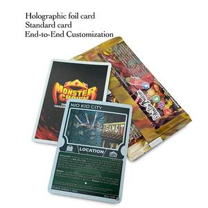 Personalizzato stampato squisita lamina olografica da collezione Anime Cartoon TCG Trading Card con Booster Foil Pack e scatola di visualizzazione - Product Image 3