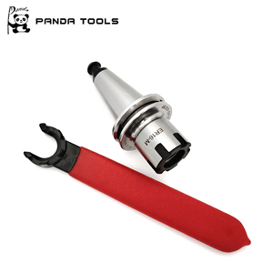 Porte-outil ISO20 ER16 de haute précision avec bouton de retenue à tige de traction, broche d'axe de routeur CNC équilibrée, filetage M8, en acier - Product Image 6