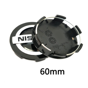 ฝาปิดดุมล้อสำหรับรถยนต์, 56มม. 60มม. 68มม. สำหรับ Nissan Tiida Teana <span class=keywords><strong>GTR</strong></span> เส้นขอบฟ้า Juke X-Trail <span class=keywords><strong>Almera</strong></span> Qashqai ฝาครอบขอบสัญลักษณ์รถ - Product Image 3