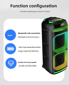 Altavoz Inteligente Portátil ABS-8203, Alta Potencia, Bajos Profundos, Audio para Exteriores, Tarjeta TF, <span class=keywords><strong>Radio</strong></span>, Altavoz Portátil para el Hogar, LED RGB para 5.0 - Product Image 5