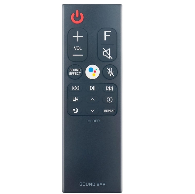 AKB75595321 Infrared Replacement Remote Control Applicable for LG Sound Bar SL10YG SPL8-W SL10Y SL9Y SL9YG SL8YG SL8Y SL5R