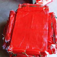 Sac en filet Leno en plastique PP/PE personnalisé de 50 kg avec cordon de serrage pour l'emballage des pommes de terre, des oignons et des légumes, sac en filet Raschel en rouleau