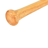 Win.max 32 ''Batte de baseball en bois en caoutchouc Battes en bois en plein air Entraînement sportif pratique et protection de la maison Batte de softball