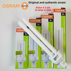 <span class=keywords><strong>OSRAM</strong></span> <span class=keywords><strong>DULUX</strong></span> 10W 13W 18W <span class=keywords><strong>26W</strong></span> 2-PIN 2U หลอดไฟขนาดกะทัดรัด2P - Product Image 1