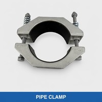 Collier de serrage en aluminium anti-corrosion pour câble, série Wolf JGH JGW, fixation à vis pour câble de puissance monobrin haute tension, compatible avec câbles de 40 à 120 mm