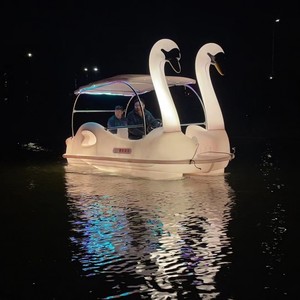 Bote Eléctrico Swan <span class=keywords><strong>Boat</strong></span> 2026 con Diseño Estable, Función de Compartilhamento, Equipo de Juegos Acuáticos, Bote Turístico para Parques Urbanos y Actividades al Aire Libre - Product Image 6