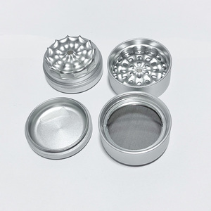 Meuleuse sans dents en métal personnalisée 50MM 63MM 4 couches meuleuse en alliage d'aluminium - Product Image 2