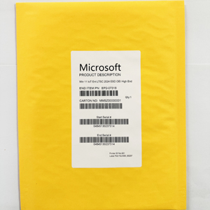 Win11 IoT 2024 LTSC High End OEM COA, Etiqueta con Clave, Paquete en DVD, Activación Permanente de por Vida, 6 Meses de Garantía de Calidad - Product Image 1
