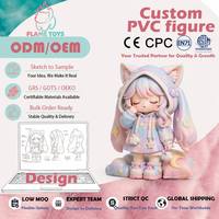 Figurine de monstre personnalisée aux couleurs vives, figurine en PVC 3D, finition brillante, pour un cadeau d'anniversaire attrayant, prix direct d'usine