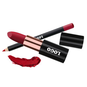 ชุดของขวัญเครื่องสำอางลิปสติกเนื้อแมทและลิปไลน์เนอร์ติดทนนานสินค้าตราร้านขายส่ง - Product Image 1