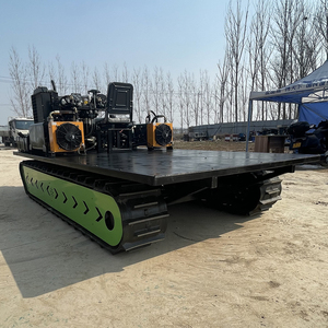 Запчасти для строительной техники Xinta: Прочные резиновые и стальные гусеницы для гусеничных шасси роботов, гидравлическая ходовая часть 1 - Product Image 1