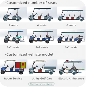 BFF Kepler voiturette de golf électrique tout-terrain capacité de 4 passagers avec batterie au lithium 48V DOT CE CEE approuvé <span class=keywords><strong>Buggy</strong></span> Scooter - Product Image 4
