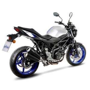 Système d'échappement double GP pour Suzuki SV 650 2016-2024 Tuyau de silencieux en acier inoxydable Nouvel état Boîte d'emballage - Product Image 2