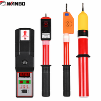 Electroscopio telescópico digital Wanbo-361 WANBO con alarma sonora y luminosa para detección de seguridad telescópica sin contacto de 10 kV