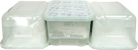 Déshumidificateur portable écologique de 500 ml au parfum océanique, boîte absorbante d'humidité intérieure jetable au chlorure de calcium haute performance