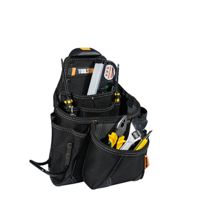 Échantillon gratuit Sac de ceinture de haute qualité Porte-outils avec fixation à la ceinture de travail pour électriciens, charpentiers, menuisiers, constructeurs - Product Image 4