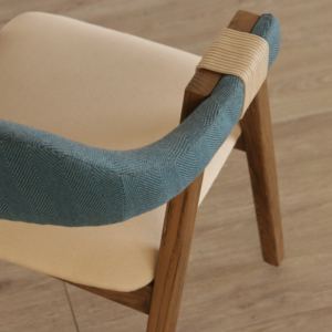 Experience Unmatched Quality with Ardena's Customizable Modern <b>Dining</b> <b>Chair</b> Crafted From Solid Indonesian <b>Wood</b> - Product Image 6