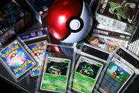 Boîte cadeau de jeu de cartes à collectionner Pokémon chinois original 5.0 Poké Ball