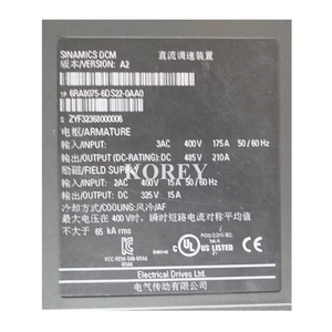 ตัวแปลงกระแสตรง6RA8075-6DS22-0AA0ใช้ในอุตสาหกรรมได้รับการรับรอง CE 6RA8075-6DS22-0AA0 IP20ตัวแปลง DC 6RA8075-6DS22-0AA0 CE - Product Image 6