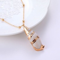Nouveau collier en coquillage de plage plaqué or, pendentif en forme de coquille, série océan, bijoux, collier en coquillage naturel véritable pour femmes