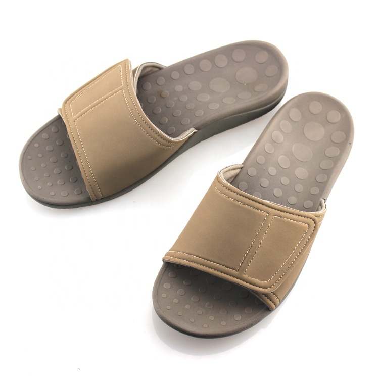 Indoor Slipper Brown Custom Logo Sport