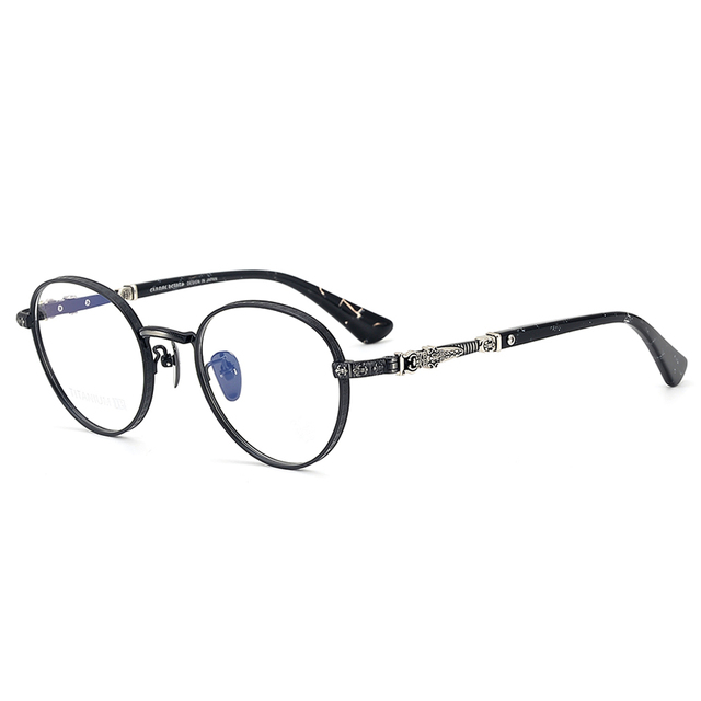 High-End Retro Optical Eyeglasses Exquisite Oval Design Prescription Outdoor Luxury Men Good Quality Radiation Protection All