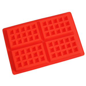 Commercio all'ingrosso di buona qualità di vendita del silicone Waffle Muffa/Muffa <span class=keywords><strong>per</strong></span> fare deliziosa colazione cialde - Product Image 6