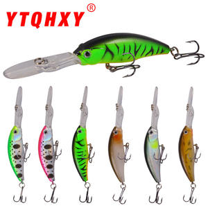 Señuelo flotante de labio largo XY-32 de 100 mm y 7.5 g para pesca de lubina - Product Image 3