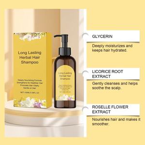 Hot bán thực vật tự nhiên chiết xuất từ rễ tóc dầu gội đầu nuôi dưỡng sâu sắc, lâu dài sức sống Keratin dầu gội đầu - Product Image 2