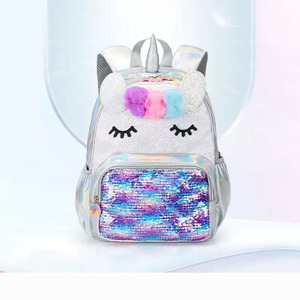Unicorn Backpacks Girls <b>Bag</b> <b>Sequins</b> School <b>Bag</b> Toddler Backpack Animal for Children Custom School Backpacks for Kids Girls - Product Image 1