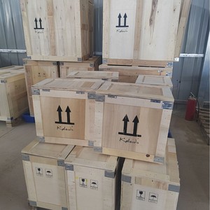 Kaleido <b>Wooden</b> <b>Crate</b> 670x380x540mm Fumigation Free For Machinery Packaging - Product Image 2
