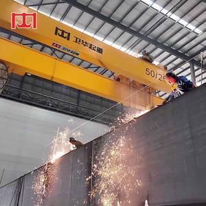 Grúa Puente de Doble Viga de Alta Calidad Tipo QD para Aplicaciones en Almacenes, de 10, 50, 100, 150 y 800 Toneladas, con Gancho, para Uso en Exteriores - Product Image 6