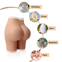Pantalons de mise en forme avec coussinets en silicone pour les fesses pour femmes, body shaper invisible, rehausse les hanches, rehausse les courbes naturelles, vente en gros d'usine OEM