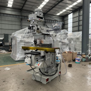 Fraiseuse à métaux 4H universelle manuelle à tourelle, fraiseuse verticale manuelle multifonctionnelle - Product Image 2