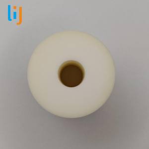 แขนท่อเซรามิกอลูมินา Al2O3ทนต่อการสึกหรอชิ้นส่วนอะลูมิเนียมออกไซด์95 96 99 - Product Image 4