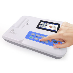 CONTEC ECG300G Elektrokardiogram Digital 3 Kanal 12 Deretan EKG Akurasi Tinggi - Product Image 1