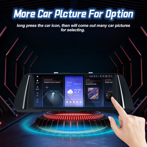 Navegación Multimedia con Radio para coche Android de 10,25 pulgadas para <span class=keywords><strong>BMW</strong></span> F10 <span class=keywords><strong>F11</strong></span> 2011-2016 unidad principal inalámbrica <span class=keywords><strong>CarPlay</strong></span> - Product Image 4
