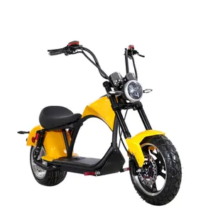 Citycoco ईईसी/COC हेलिकॉप्टर मोटरसाइकिल मोटर 1500W 60V 20Ah गति 45km/एच के साथ बिजली की मोटर साइकिल