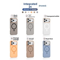 Coque de téléphone magnétique en PC mat effet brume de luxe, sensation peau, vente en gros de coques de qualité pour iPhone 17 Air Pro Max