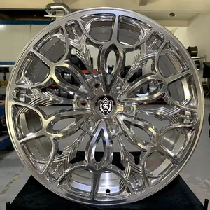 Hot Selling Aluminum 16 17 Inch Passenger Forged Car Monoblock Wheels Tires