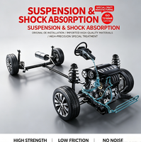 Nouvelles pièces de suspension automobile, ensemble d'amortisseurs avant OE 2033201330, 100% testé pour W203 W209 C180 C200 C230 CLK