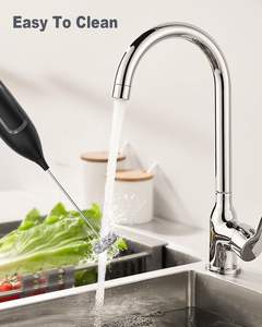 Mini MOQ Wholesale Brand Name Wireless <b>Electric</b> Milk Frother for Super Markets - Product Image 5