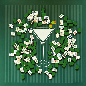 Juego de Mahjong Empire State de Lujo, Color Verde, 160 Piezas, Juego de Mahjong Americano Personalizado, Regalo Premium para Amantes del Mahjong - Product Image 3